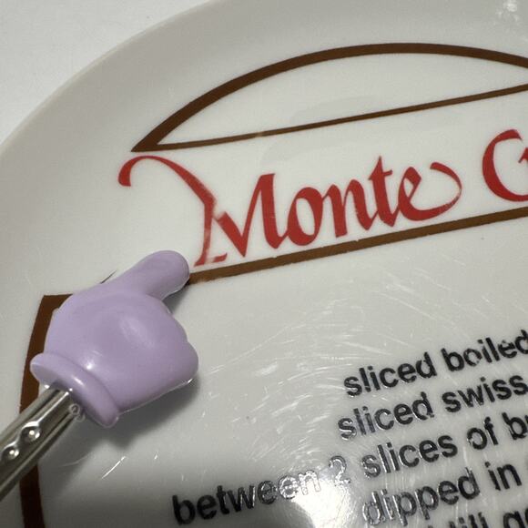 Taste Setter Sandwich Recipe Plates Graphic Gourmet 1970s by SIGMA Made in Japan - Picture 12 of 16